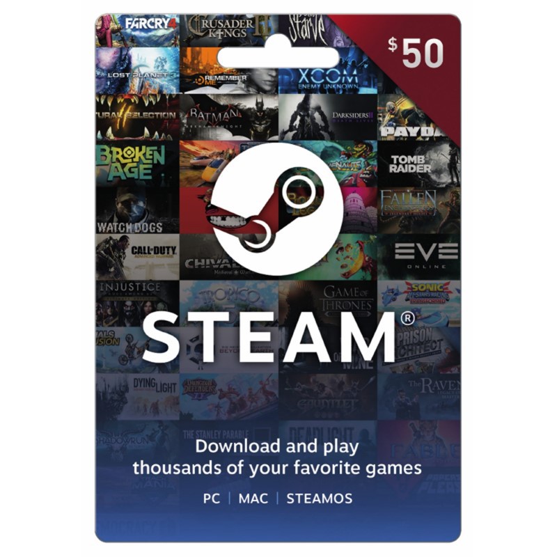 steam wallet gift card