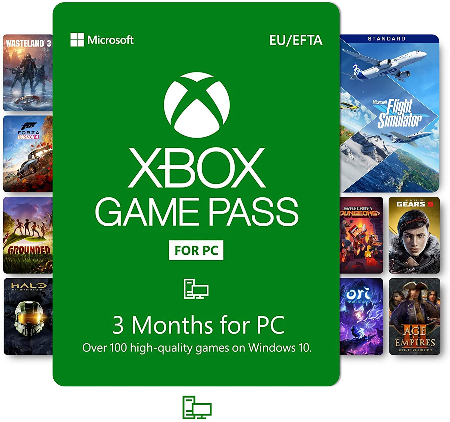 xbox pc game pass 3 months for 1 dollar