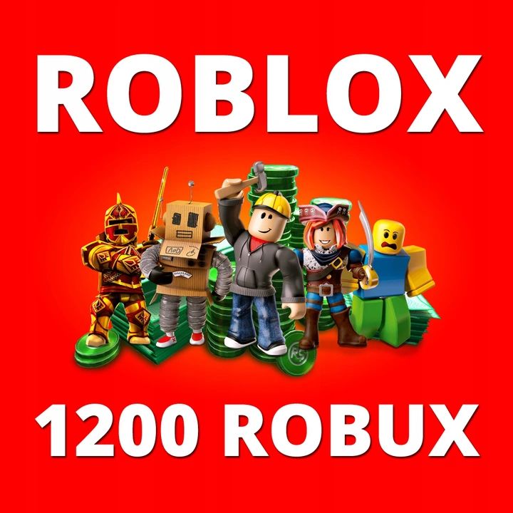 Cartão de Jogo Roblox – 1200 Robux – Bgamer Angola