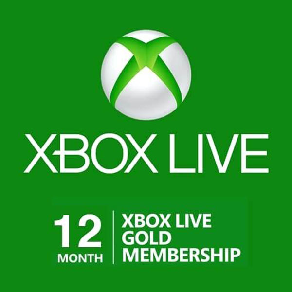 12 Month Xbox Live Gold Membership (Brazil), Xbox