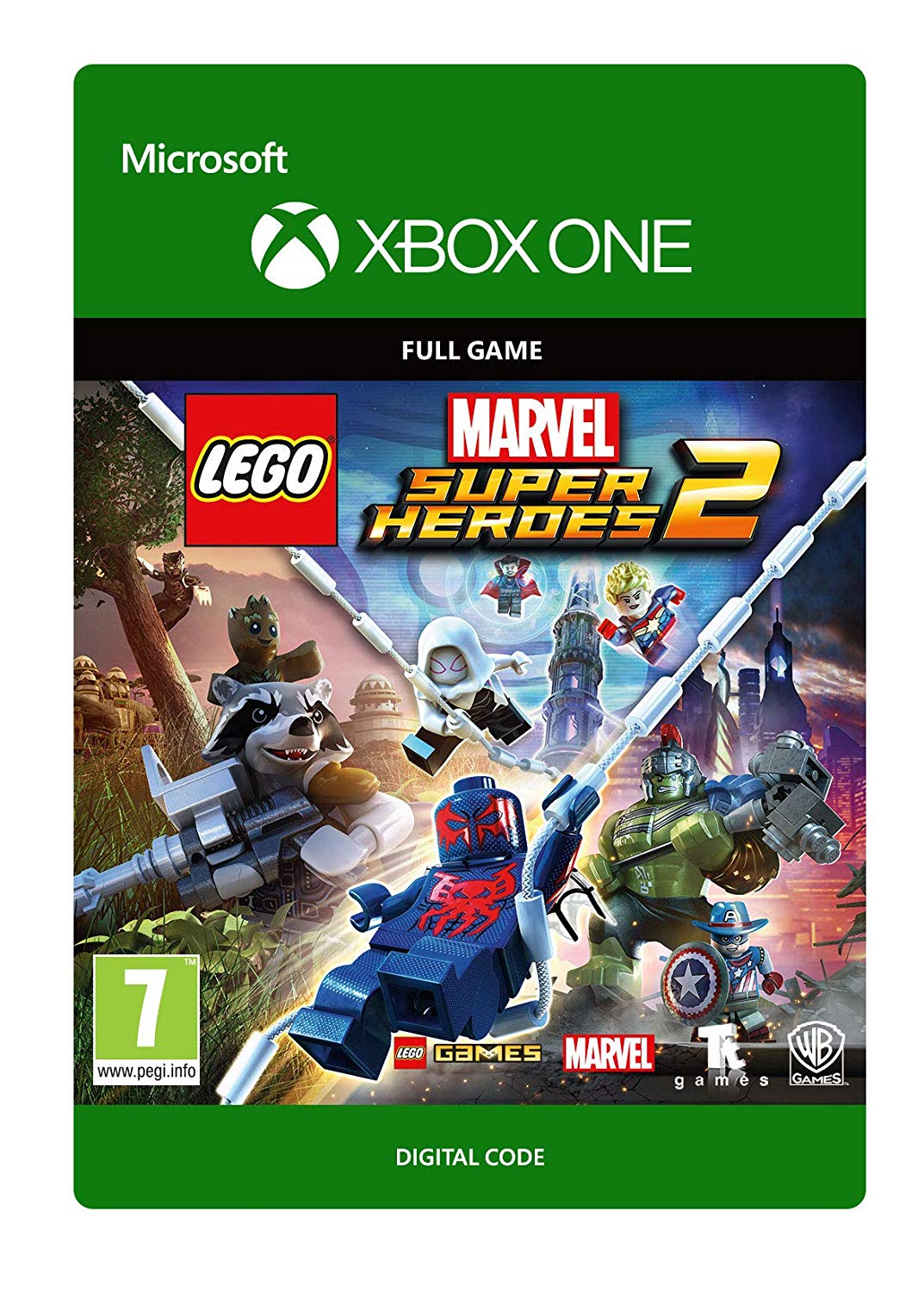 LEGO Marvel Super Heroes 2 Digital Download Key (Xbox One): GLOBAL (works worldwide)