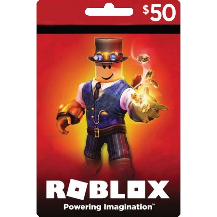 Buy Roblox $50 Gift Card Key - Instant Delivery - Genuine Key - Redeem  Instantly - Discounted Price