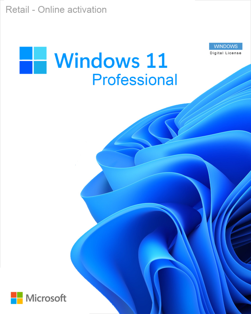 Clé Microsoft Windows 11 Pro Retail